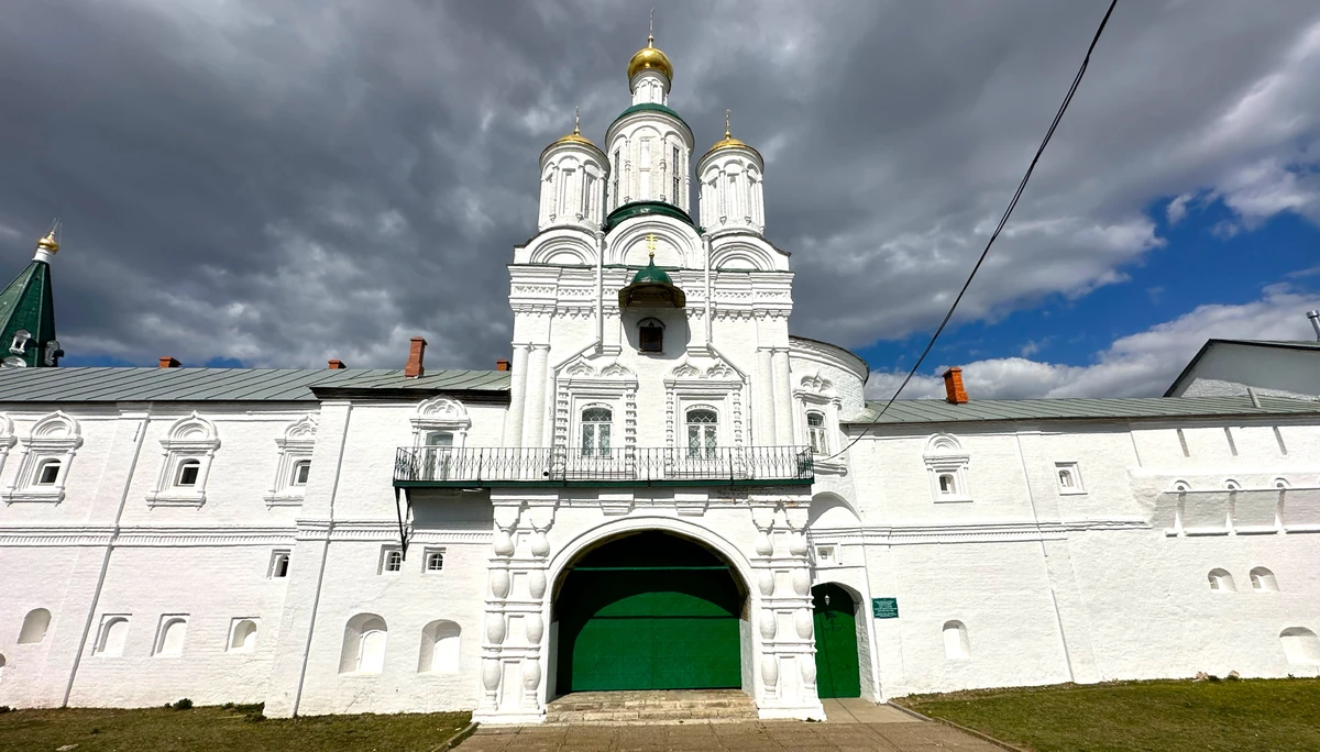 Макарьевский монастырь и Сергиевская слобода из Нижнего Новгорода — фото 3
