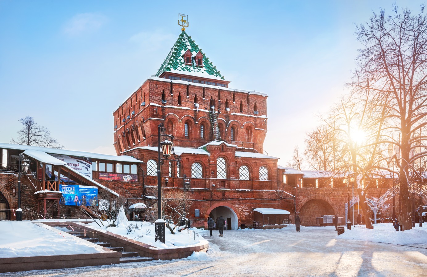 Знакомство с Нижним Новгородом и трапеза по-купечески